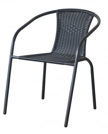 Комплект мебели Асоль ЛРC03/ЛРТ04-70кс70 Блаcк (4+1) / LRC03/LRT04-70x70 Black_1