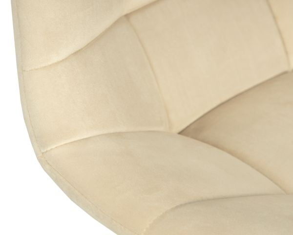 Стул барный ДОБРИН ТАИЛОР ВХИТЕ (бежевый велюр (МДЖ9-10)) 2 шт / DOBRIN TAILOR WHITE (MJ9-10))_9