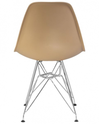 Стул обеденный ДОБРИН ДСР (ножки хром, цвет бежевый (ГР-03)) 4 шт / DOBRIN DSR (GR-03))_5