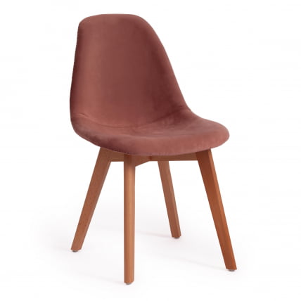 Стул CИНДЙ СОФТ (мод. C1021Ф1) Коралловый (ХЛР 44)/натуральный / CINDY SOFT (mod. C1021F1) (HLR_0