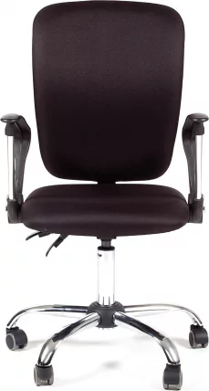 Офисное кресло для оператора CХАИРМАН 9801 Хром СТ черный / CHAIRMAN Chrom ST_1