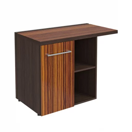 Тумба приставная МCРТ 1055Л Макассар/Венге Магия / MCRT 1055L_0