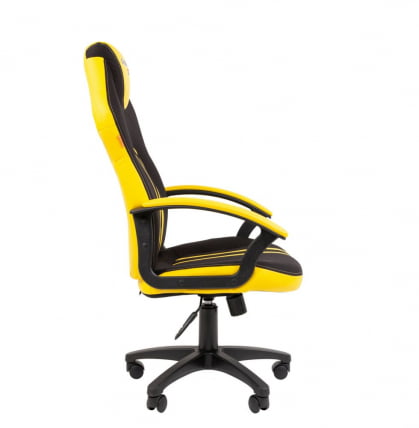 Кресло геймерское CХАИРМАН ДРАЙВ (ГАМЕ) 26 Новое (НЕВ) Черный-желтый / CHAIRMAN (GAME) (NEW)_2