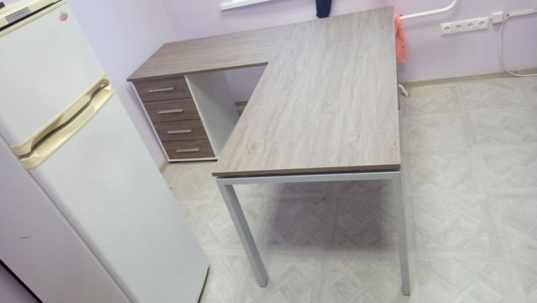 П-образный металлический каркас с траверсами Дека 7.07.16 К Металлик матовый муар / Deka_2