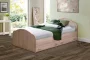 Кровать с ящиками на уголках №1 ЛДСП 1400*2000 Клен_213713