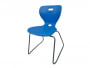 Стул универсального назначения AURA L (рост 6) Синий/Каркас полимерный хром_3680955