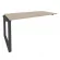 Наборный элемент рабочей станции на О-образном м/к ONIX O.MO-1.NRS-4.8 Дуб Аттик/Антрацит_241842