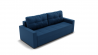 Диван Рио (ЗР) Цвет фасада: Синий; Тип: Прямой; Материал фасада: Металл/Велюр_866103