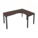 Стол письменный METAL SYSTEM БП.СА-4 Пр Венге/Антрацит_237493