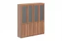 Шкаф высокий 2-х секционный комбинированный RHC 180.2 Орех Даллас_54693