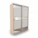 Шкаф-купе 2-х дверный Акцент-Лайн КР 1600х600 Дуб молочный_148436