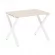 Стол рабочий LOFT VR.L-SRX-1.7 Металл белый Денвер светлый_226814