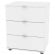 Комод Алиса(K5)657х540х459сторцевойручкой(Белый)_354296