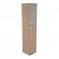 Шкаф высокий узкий правый STYLE Л.СУ-1.7 Пр Вяз Благородный_238691