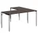 Стол угловой левый XTEN GLOSS XGCT 1615 L Легно Темный_223283