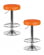 Табурет барный DOBRIN BRUNO (оранжевый) 2 шт_3636481