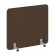 Перегородка на металлических опорах, на роликах R-line DP.R-140-120 Венге Цаво_255968