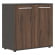Шкаф с глухими малыми дверьми EDIS ELCS 85.1 Дуб Денвер темный Белый Мокко_3653835