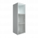 Шкаф средний узкий левый Riva А.СУ-2.2 Л Белый_246411