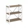 Стеллаж на регулируемых опорах - 3 полки LOFT VR.L-MST.O-3.8 Металл белый Дуб Аризона_227519
