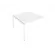Проходной наборный элемент переговорного стола Metal System Б.ППРГ-2 Белый_243752