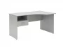 Стол письменный правый SET140-1 R c подвесной тумбой Белый_177355