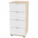 Комод Алиса(K3)856х401х459сторцевойручкой(ДСС-Белый)_354238