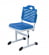 Ученический стул пластиковый (рост 3-5) Синий/Каркас белый_3687411
