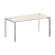 Стол рабочий руководителя на П-образном м/к ONIX DIRECT LUX M-O.MP-SRR-4.8 Денвер светлый_423633