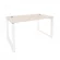 Стол рабочий руководителя на О-образном м/к ONIX O.MO-SRR-3.8 Денвер Светлый/Белый_236784