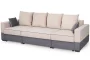 Диван-кровать Бостон 2800 Стандарт Бежево-темно-серый_234346