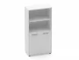 Шкаф 3 широкий 2 полки открытые, 2 полки закрытые Deka 10.16.111 Белый_176456