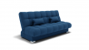 Диван Фиеста-1 (ЗР) Тип: Прямой; Материал фасада: Металл/Велюр; Цвет: Синий_891218