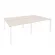 Рабочая станция на П-образном м/к ONIX O.MP-D.RS-4.2.8 Денвер Светлый/Белый_240595