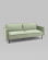 Диван прямой Кассель велюр Светло-салатовый_362534