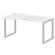 Стол криволинейный левый на О-образном м/к METAL SYSTEM БО.СА-1 Л Белый/Серый_247034