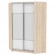 Шкаф-купе YA-230х1400-718-2(ДСС-Белый-D3D3)_346305