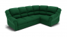 Диван Хост угловой (ЗР) Цвет фасада: Зеленый; Тип: Универсальный; Материал фасада: Металл/Велюр_897021