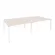 Рабочая станция на П-образном м/к ONIX O.MP-D.RS-4.3.7 Денвер Светлый/Белый_240563