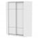 Шкаф-купе YA-230х1400-568-3(Белый-D4D4)_345915