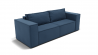 Диван Рашт (ЗР) Цвет фасада: Синий; Тип: Прямой; Материал фасада: Металл/Велюр_866112