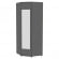 Шкаф распашный Алиса(H6_M2)2230х854х854сторцевойручкой(Графит)_362028