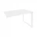 Стол-приставка на О-образном м/к к опорным элементам ONIX O.MO-SPR-2.7 Белый Бриллиант_242213