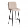 Барный стул Medeo/Медео велюр, бежевый, 7, 45х56х113 см_2928625
