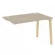 Стол-приставка с опорным элементом ONIX WOOD OW.SPR-2.8 Дуб Аттик/Светлый_213940