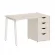 Стол письменный HOME OFFICE VR.SP-3-118.4.A Денвер Светлый/Белый металл_228440