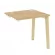 Стол-приставка с опорным элементом ONIX WOOD OW.SPR-0.7 Тиквуд Светлый/Светлый_213857