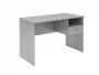 Стол письменный (S-1200) R с правой подвесной тумбой Белый_177352