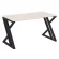 Стол рабочий LOFT VR.L-SRZ-3.7 Металл черный Денвер светлый_226875