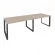 Стол переговорный (2 столешницы) ONIX O.MO-PRG-2.3 Дуб Аттик/Антрацит_242406